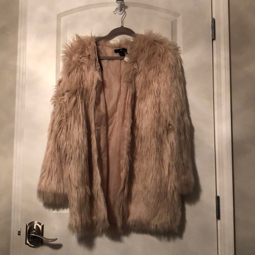 Brand new furry jacket